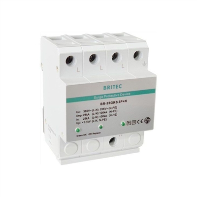 جهاز الحماية BR-25GRS SPD Surge Protection 3 + 1 Type 1 Surge Diverter Module