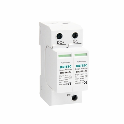 BR-40 48 DC SPD جهاز حماية الطاقة الكهربائية من التوتر 48 فولت عازل التوتر