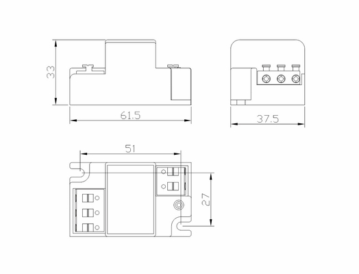 SPD06A-20 محافظات الزيادة للضوء الشارعي LED 20kv 10kv T3
