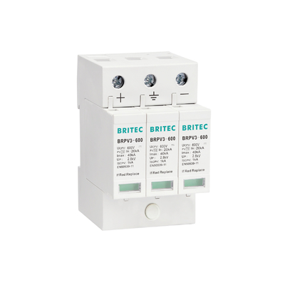 BRPV2-600 2 Mod DC 600V الطاقة الكهروضوئية حماية الطاقة الكهروضوئية