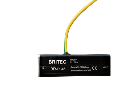 TUV 100Mbps إشارة بيانات RJ45 SPD حامي عرام لشبكة LAN Ethernet Surge Protection Device Network spd