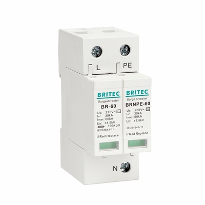 BR275-60 3P + 1 60kA Type 2 Surge Protection Device SPD جهاز الحماية من الرعد