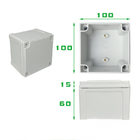 TY-8013085 Ip66 صندوق توصيل كهربائي حاوية بلاستيكية ABS مقاومة للماء