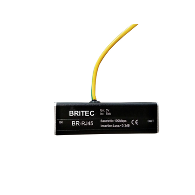 SPD 48V RJ45 مانع الصواعق 100 متر 1000 متر إيثرنت PoE حماية من اندفاع التيار بيانات مزود حماية من اندفاع التيار في الصين cat 6 spd