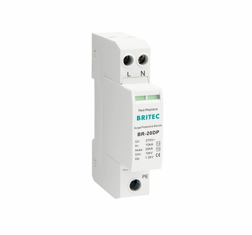 BR-275 20DP 2 AC حماية زيادة الطاقة النوع 3 إيقاف البرق Spd قمع زيادة الطاقة