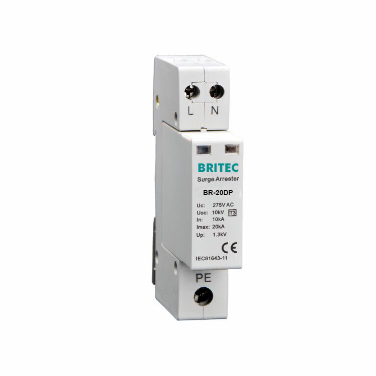 جهاز BR-20DP 2P 10kV لحماية التمديدات النوع 3 لنظم الجهد المنخفض