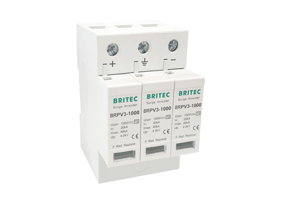 حماية من الصواعق DC جهاز حماية الطفرة SPD لنظام الطاقة الضوئية