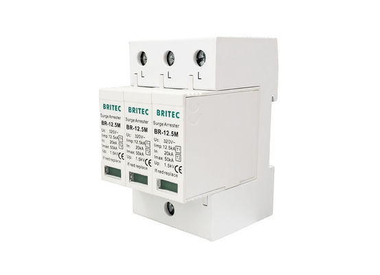 White AC 12.5KA Power Surge Protection Device SPD Power Voltage Protectorfunction gtElInit() {var lib = new google.translate.TranslateService();lib.translatePage('en', 'ar', function () {});}