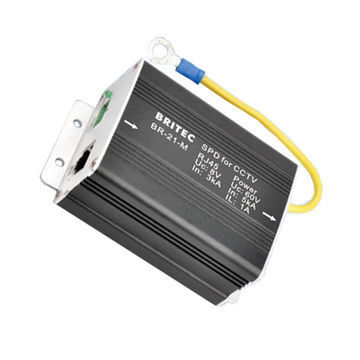 BRRJ45H-8L واقي من الصواعق rj45 حماية من الصواعق شبكة جيجابت حماية من اندفاع التيار الكهربائي مدافع الطاقة مانعات الصواعق