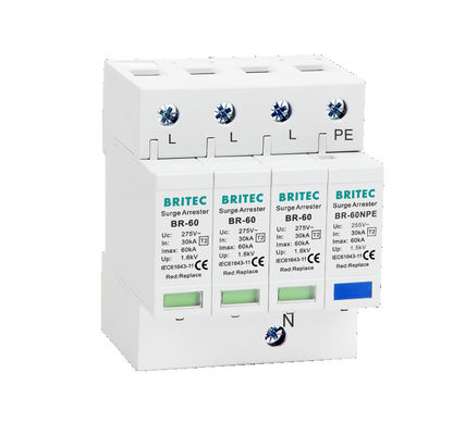 BR-60 1P Type 2 Surge Protection Device مانع الصواعق spd