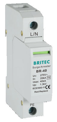 BR-40 3P+1 جهاز حماية من زيادة التيار، مانعة الصواعق، واقي من زيادة التيار 18 مم