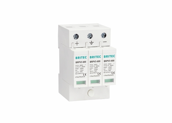 موثوقة PV Surge Arrester House Surge Protector سهل التركيب