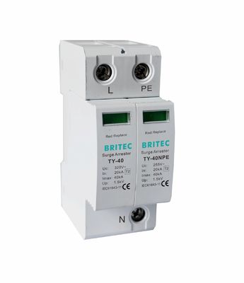 TY-40 3 + 1 MOV جهاز حماية من زيادة الطاقة 3 مرحلة جهاز حماية من زيادة الطاقة SPD