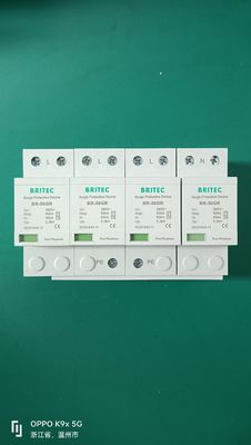 BR-50GR 4P Ac حماية الإضاءة الصين نوع 1 جهاز حماية زيادة الطاقة Spd spd t1 t2 نوع 1 عازل زيادة الطاقة