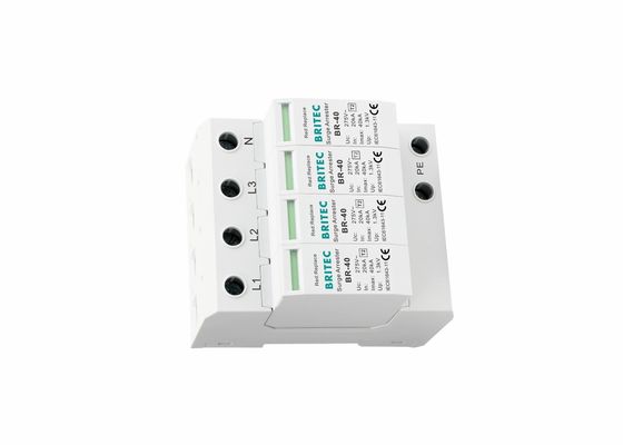 UL94-V0 35mm دين ريل 40ka نوع 2 حماية البرق