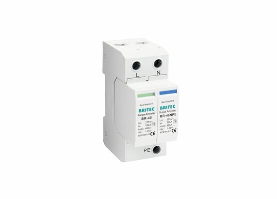 40kA 275V Type 2 Class C Mov Surge Protector مانع الصواعق