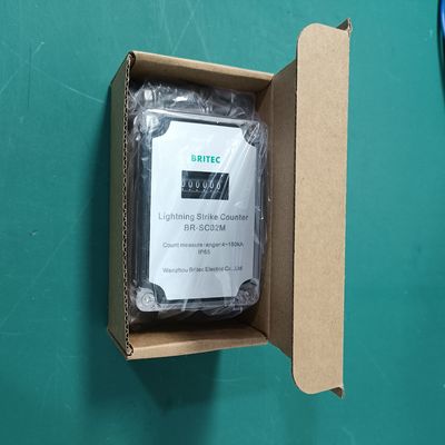 BR-SC02M العد الضربات الزائدة الضوئية مضارب الضربات البرقية 0~999,999 الأحداث جهاز مضارب الضربات الإضاءة لحماية البرق