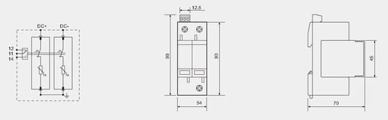 BR-40-24 T2 جهاز حماية التيار المتردد من التوترات 24v SPD جهاز الطاقة التوترات الدين الحديد الحماية من التوترات الصاعقة spd مرشح