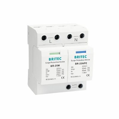 BR-25M 320 3+1 جهاز حماية الطفرة الكهربائية نظام حماية الطفرة الكهربائية جهاز حماية spd مثبط الطفرة الصناعية