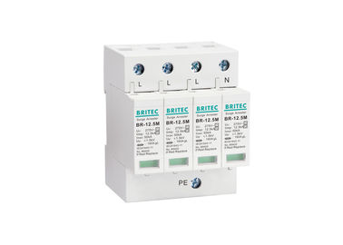 3 مرحلة كاملة المنزل ضغط الضغط الطبقة I + II Spd جهاز الحماية 4P