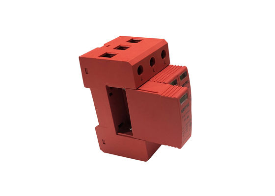 النوع 2 ثلاثة المرحلة 3 البولنديين من الدرجة الثانية صواعق الطفرة 40kA 320V حماية الإضاءة