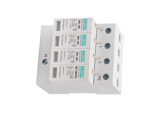 SPD النوع 1 والنوع 2 حماية الطفرة B + C 5kA 3 + NPE 320V