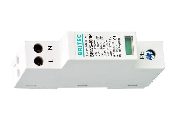 الطفرة الكهربائية واقية جهاز نوع 3 275V 40KA البرق عرام حامي