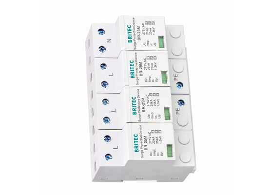 25KA Power Surge Protection Device SPD للحماية من الصواعق